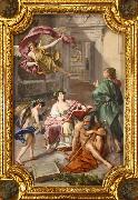 MENGS, Anton Raphael Allegory of History (mk08) oil painting on canvas